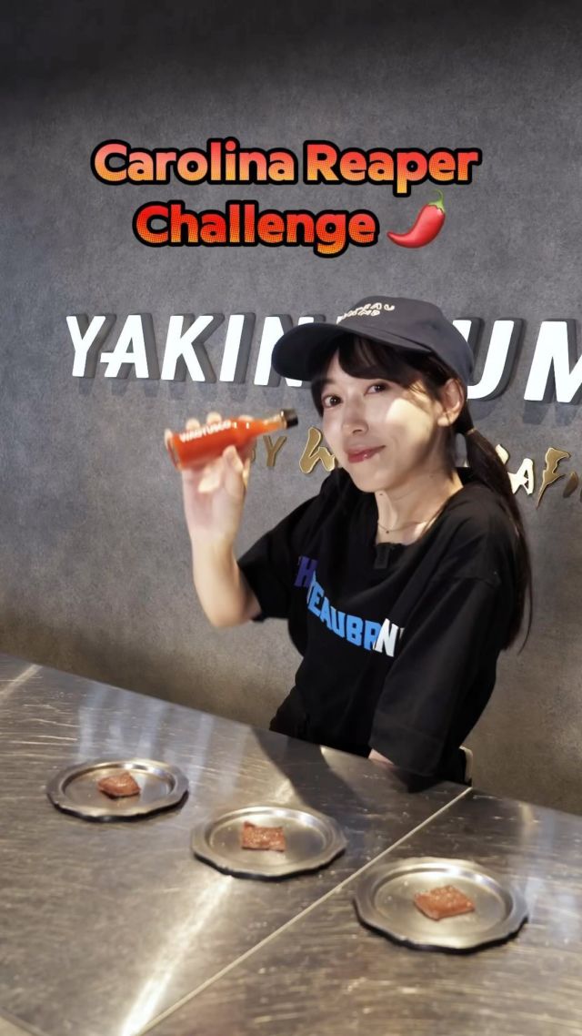Carolina Reaper Challenge! Can you guess who had it…?

Check us out 👉 YAKINIKUMAFIA IKEBUKURO

Location: 171-0022 Tokyo, Toshima City, Minamiikebukuro, 1-chome-26-6, The Sh One, 7F

📞 03-3981-1129

#wagyu #japan #japanfood #japanesefood #tokyo #japanesecuisine